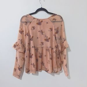 Bohemian pink blouse [3 for$20]